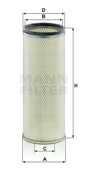 Poistný filter MANN FILTER CF 19 006 x