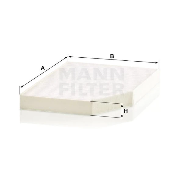 Kabínový filter MANN FILTER CU 30 007