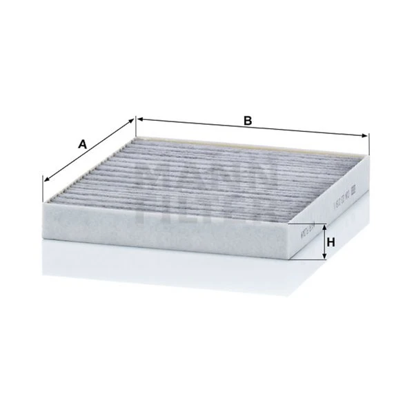 Kabínový filter MANN FILTER CUK 23 019/1