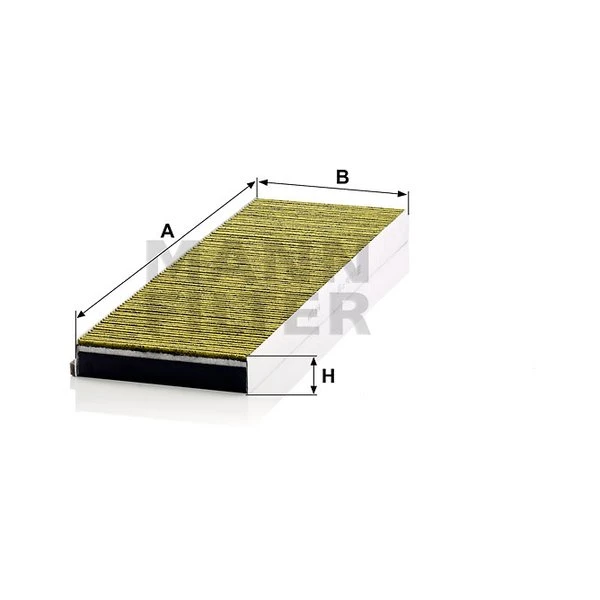 Kabínový filter MANN FILTER FP 5067