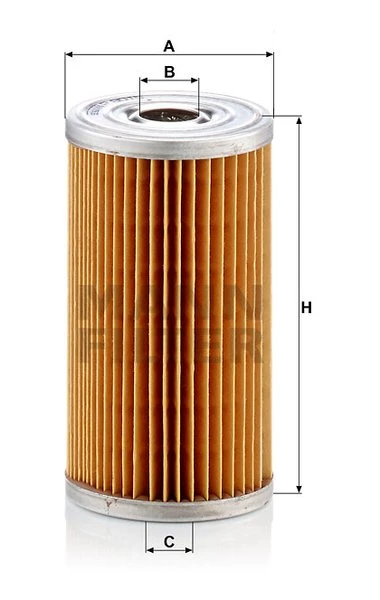 Palivový filter MANN FILTER P 8015