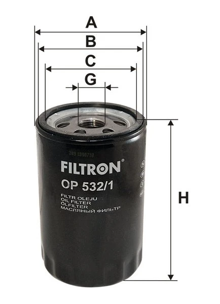 Olejový filter FILTRON OP 532/1