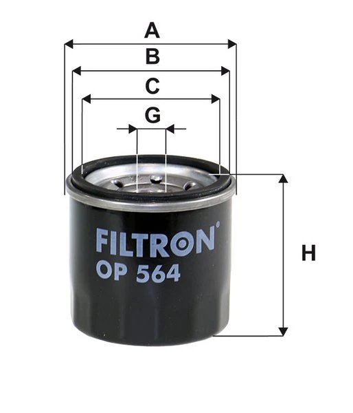 Olejový filter FILTRON OP 564