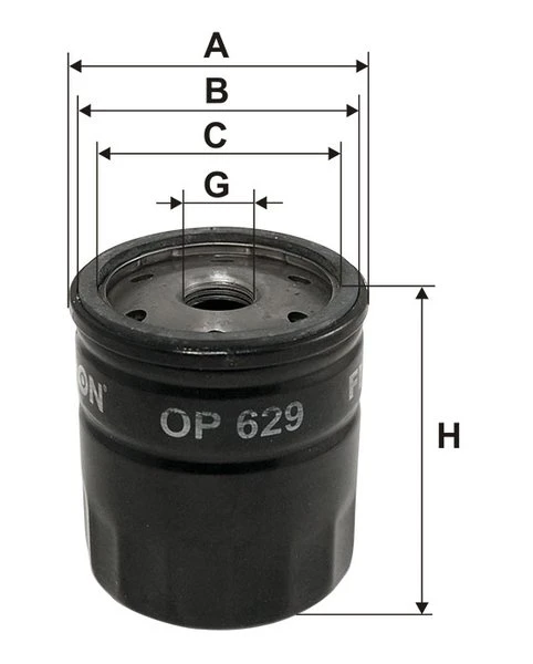 Olejový filter FILTRON OP 629