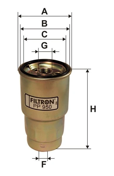 Palivový filter FILTRON PP 950