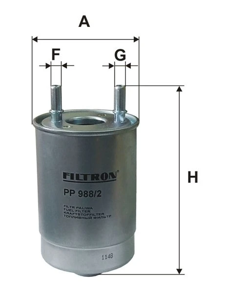 Palivový filter FILTRON PP 988/2