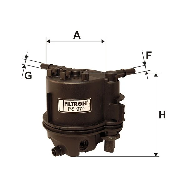 Palivový filter FILTRON PS 974