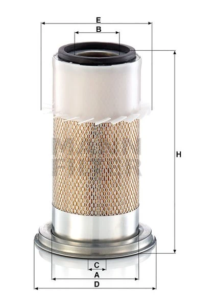 Vzduchový filter MANN FILTER C 21 570