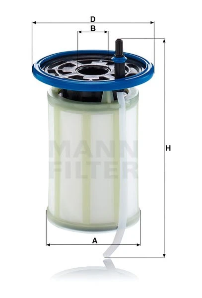 Palivový filter MANN FILTER PU 7018