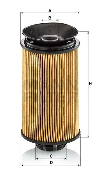 Olejový filter MANN FILTER HU 7022 z KIT