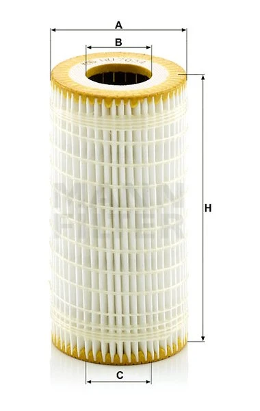 Olejový filter MANN FILTER HU 7034 z