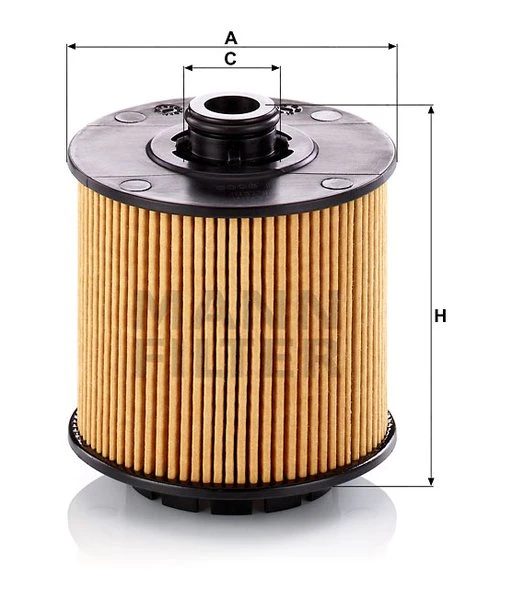 Olejový filter MANN FILTER HU 9009 z