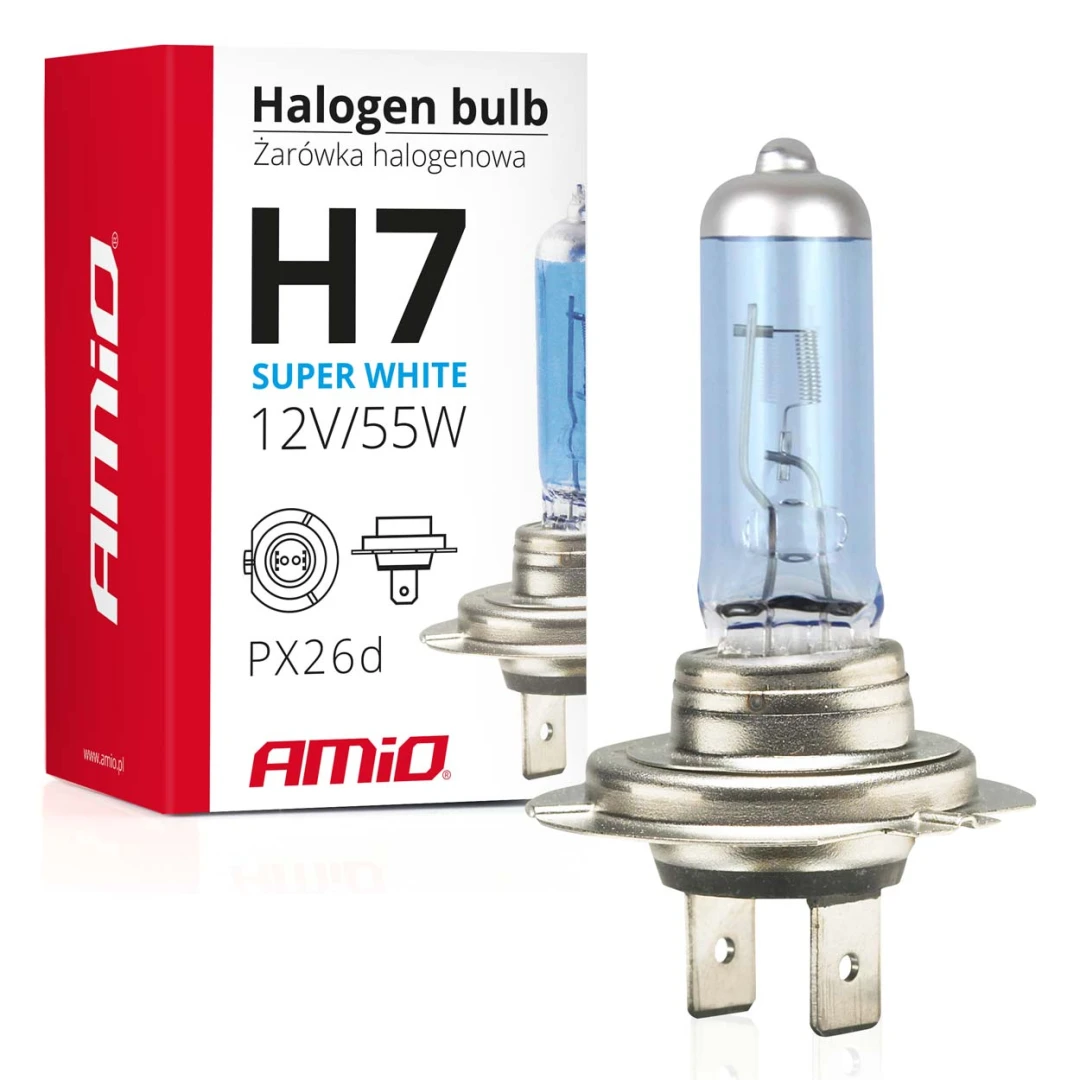 AMIO 12V/55W H7 SuperWhite