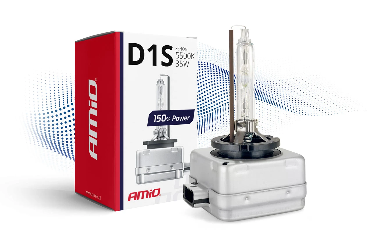 AMIO xenónová výbojka D1S 150% POWER 5500K