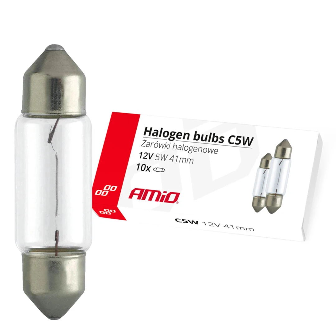AMIO 12V/5W C5W 41mm sufit