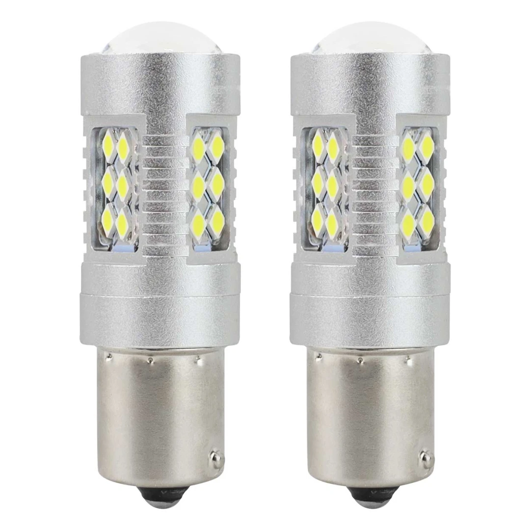 AMIO LED žiarovky CANBUS 24SMD 3030 1156 BA15S P21W 12V/24V White