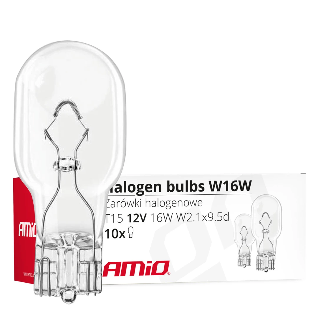 AMIO 12V W16W T15 W2.1x9.5d