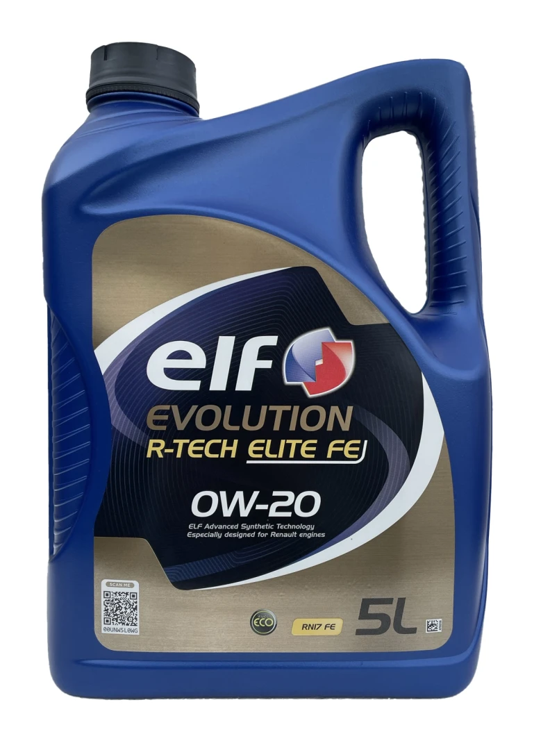 ELF EVOLUTION R-TECH ELITE FE 0W-20 - 5l