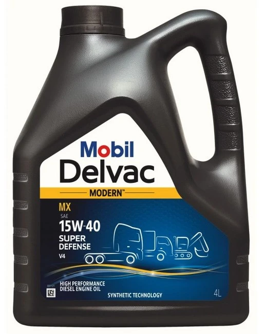 MOBIL DELVAC MODERN 15W-40 SUPER DEFENSE V4 - 4l
