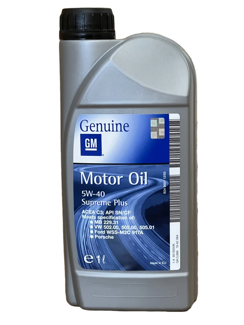 OPEL GENUINE Supreme Plus 5W-40 - 1l