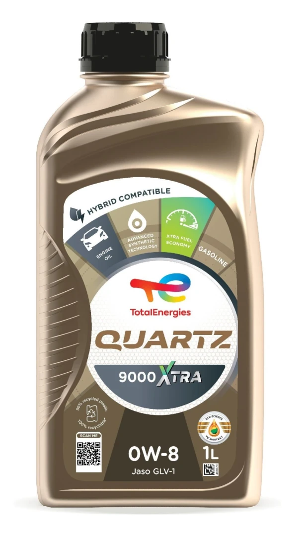 TOTAL QUARTZ 9000 Xtra 0W-8 - 1l