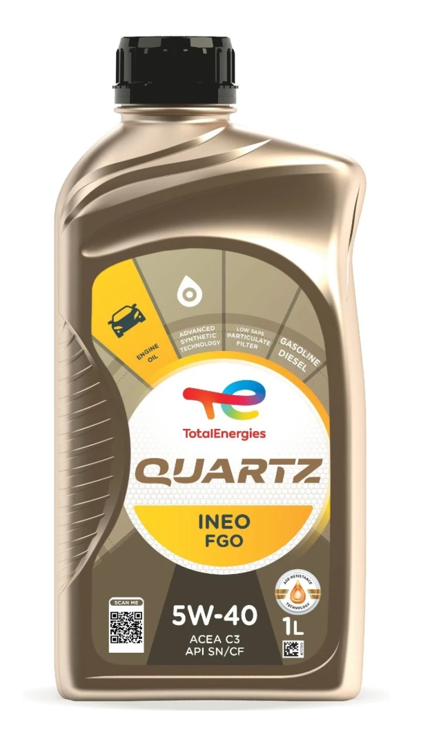 TOTAL QUARTZ INEO FGO 5W-40 - 1l