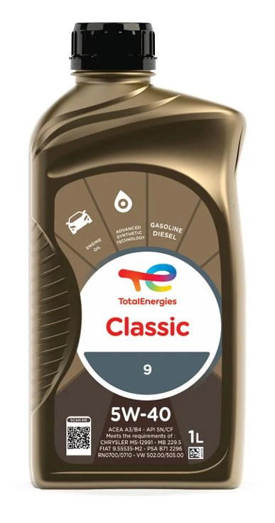 TOTAL CLASSIC 9 5W-40 - 1l
