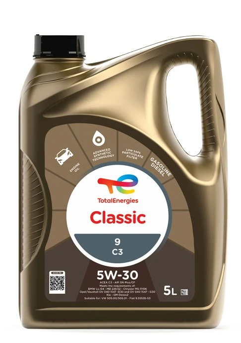 TOTAL CLASSIC 9 C3 5W-30 - 5l
