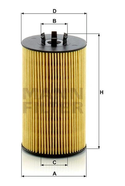 Olejový filter MANN FILTER HU 8012 z