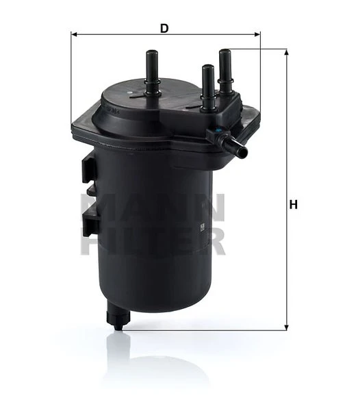Palivový filter MANN FILTER WK 939/5