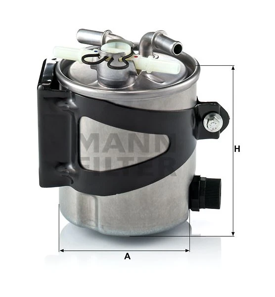 Palivový filter MANN FILTER WK 920/5