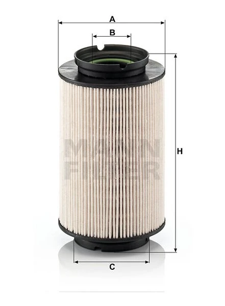 Palivový filter MANN FILTER PU 936/2 x