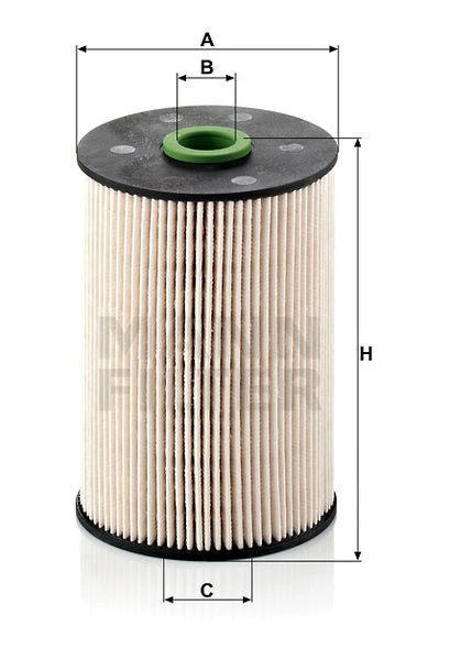 Palivový filter MANN FILTER PU 936/1 x