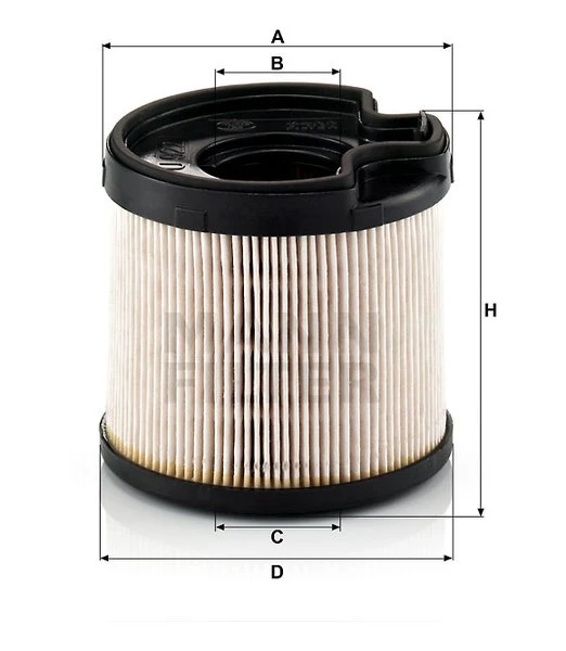 Palivový filter MANN FILTER PU 922 x