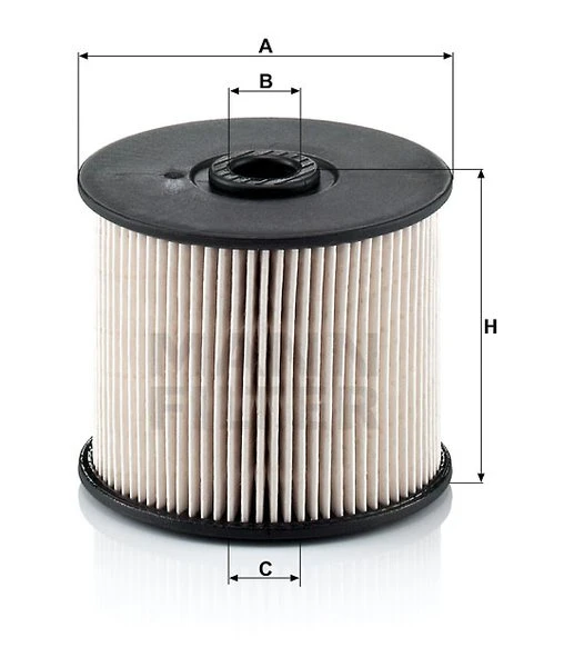 Palivový filter MANN FILTER PU 830 x