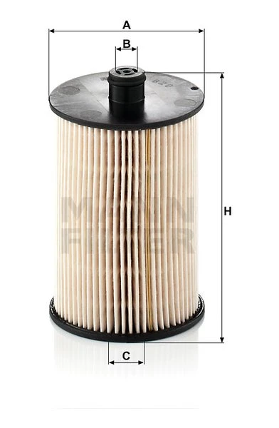 Palivový filter MANN FILTER PU 820 x