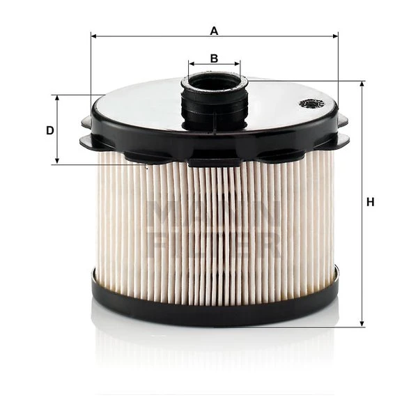 Palivový filter MANN FILTER PU 1021 x