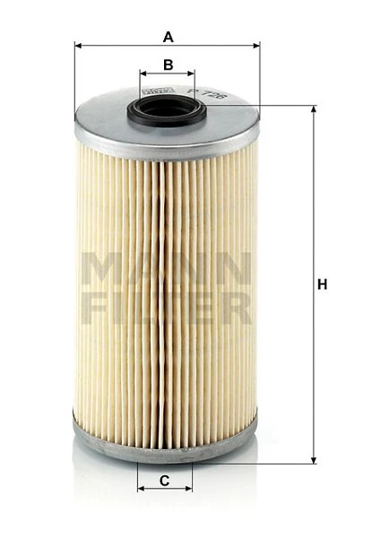 Palivový filter MANN FILTER P 726 x