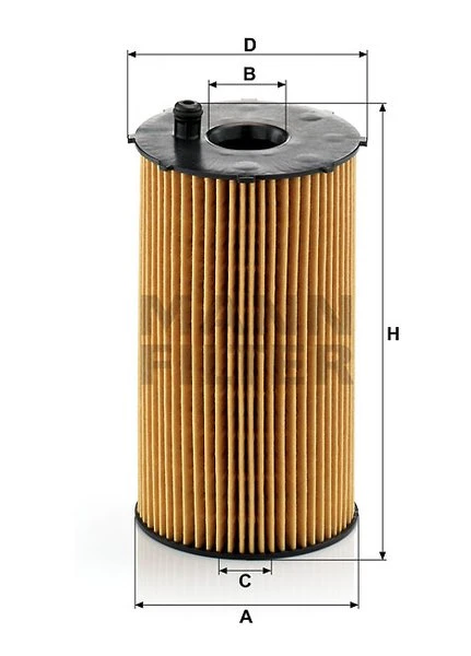 Olejový filter MANN FILTER HU 934/1 x