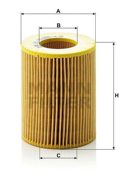 Olejový filter MANN FILTER HU 925/4 x