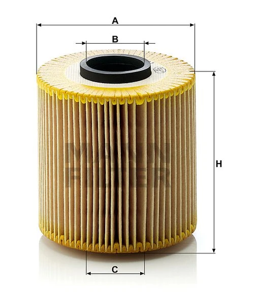 Olejový filter MANN FILTER HU 921 x