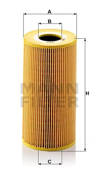 Olejový filter MANN FILTER HU 848/1 x