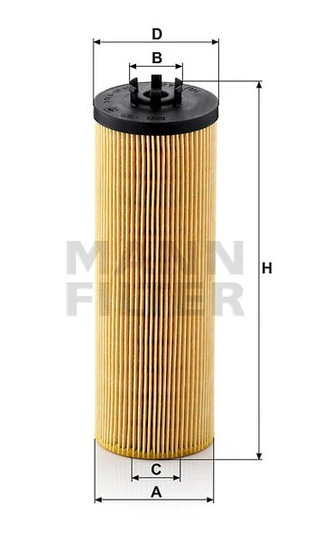 Olejový filter MANN FILTER HU 842 x