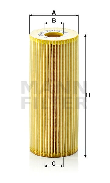 Olejový filter MANN FILTER HU 726/2 x