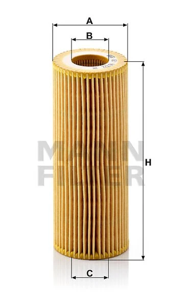 Olejový filter MANN FILTER HU 722 x