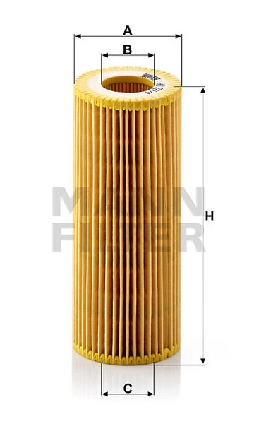 Olejový filter MANN FILTER HU 721/4 x