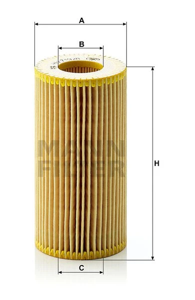 Olejový filter MANN FILTER HU 719/8 x