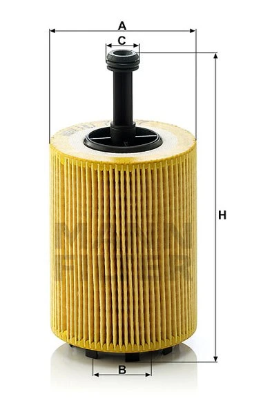 Olejový filter MANN FILTER HU 719/7 x