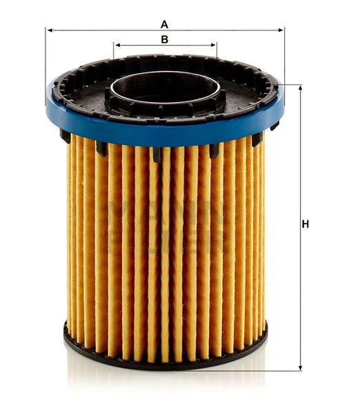 Olejový filter MANN FILTER HU 8016