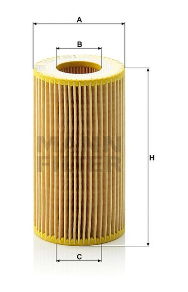 Olejový filter MANN FILTER HU 718/1 k